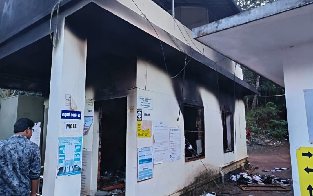 വെമ്പായം ഗ്രാമപഞ്ചായത്ത് ഓഫീസിൽ വൻ തീപിടിത്തം