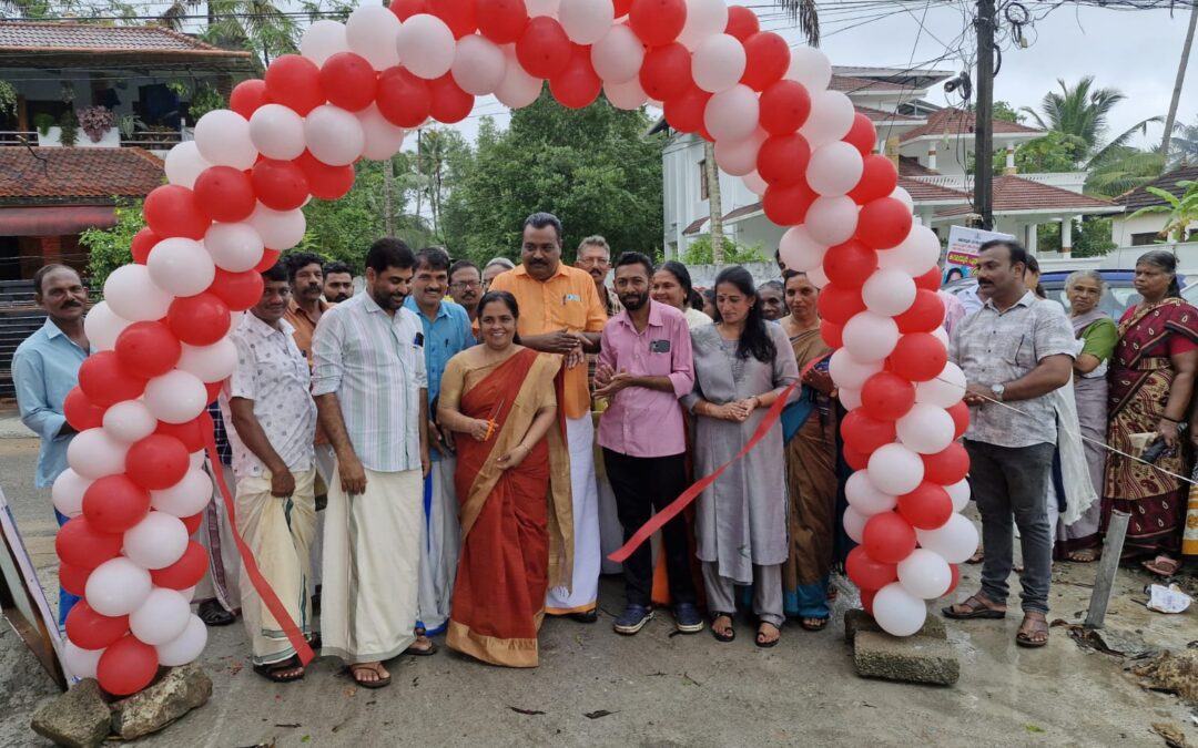 കവലയൂർ – പുതുവിള റോഡിൻ്റെ ഉദ്ഘാടനം നടന്നു