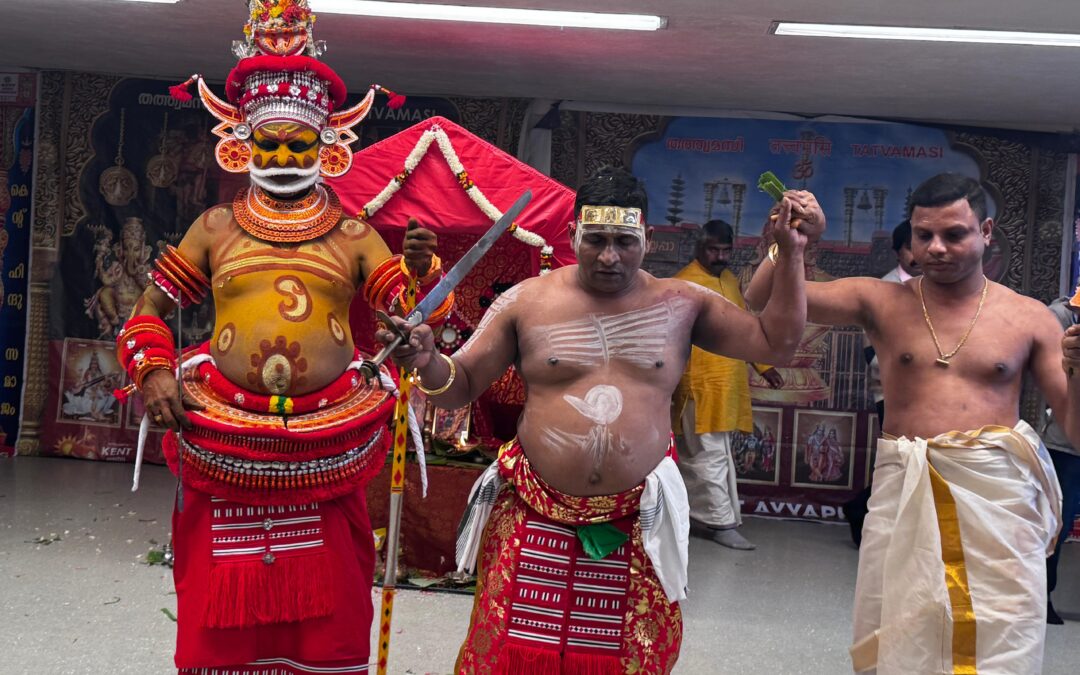 ബ്രിട്ടണിൽ ആദ്യമായി മുത്തപ്പൻ വെള്ളാട്ടം മഹോത്സവം കെന്റ് അയ്യപ്പ ക്ഷേത്രത്തിൽ നടത്തുന്നു
