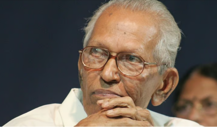 പ്രൊഫ. എം കെ സാനുവിന് ഇന്ന് 98-ാം പിറന്നാള്‍