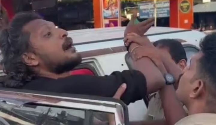 എംപിയുടെ വാഹനം മുന്നിലെ കാറില്‍ തട്ടി; ബഹളംവെച്ച ആളുടെ കാറില്‍ നിന്ന് കഞ്ചാവ് കണ്ടെത്തി