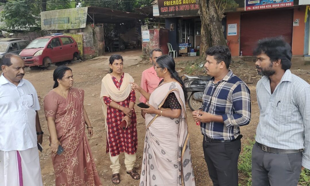 മാമം നാഷണൽ ഹൈവേയുടെ സൈഡ് റോഡ് കോൺക്രീറ്റ് ചെയ്യാൻ തീരുമാനമായി
