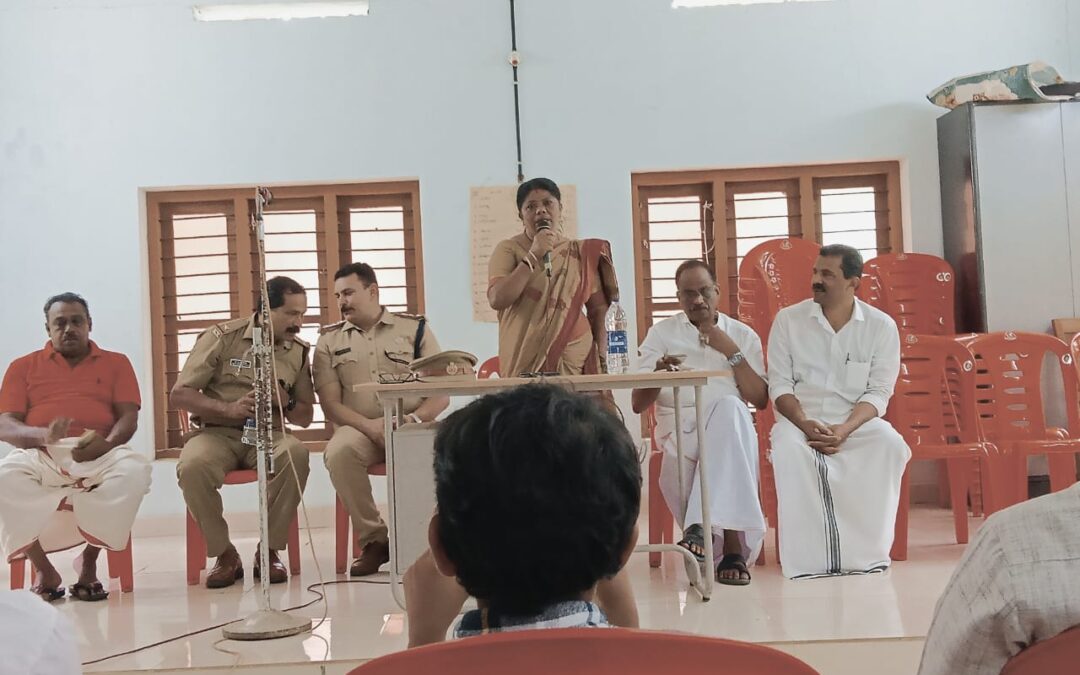 ബോധവൽക്കരണ ക്ലാസ്സ്‌ സംഘടിപ്പിച്ചു