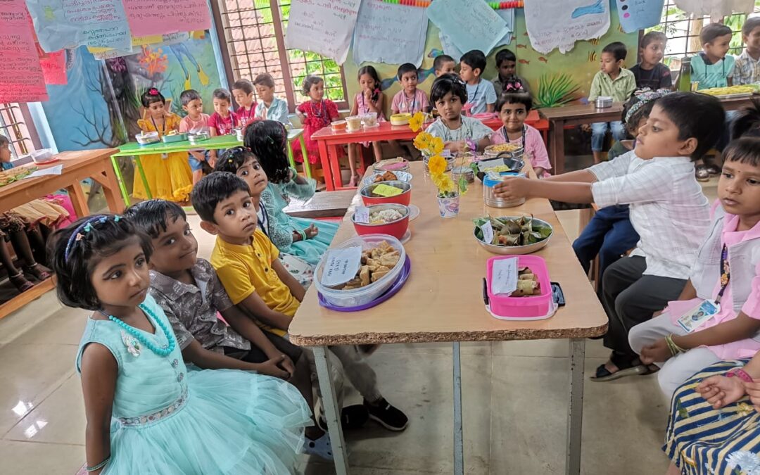 വിഭവ വൈവിധ്യത്താൽ സമ്പന്നമായി കുരുന്നുകളുടെ ഭക്ഷ്യമേള