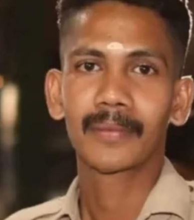 വാഹനാപകടത്തിൽ പൊലീസുകാരന് ദാരുണാന്ത്യം