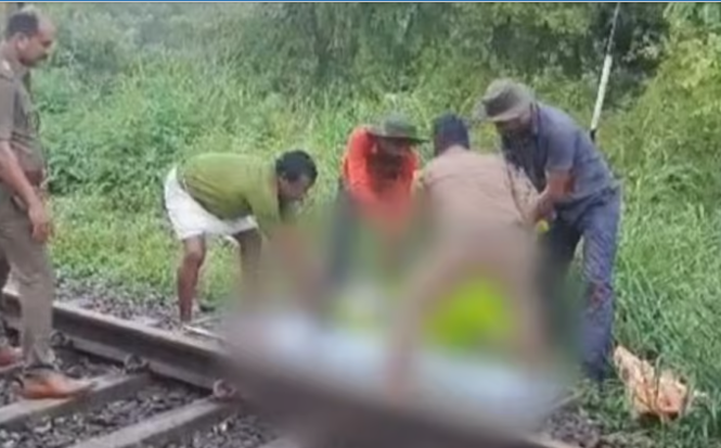 ഷൊര്‍ണൂരില്‍ ട്രെയിനിടിച്ച് നാലുപേര്‍ മരിച്ചു