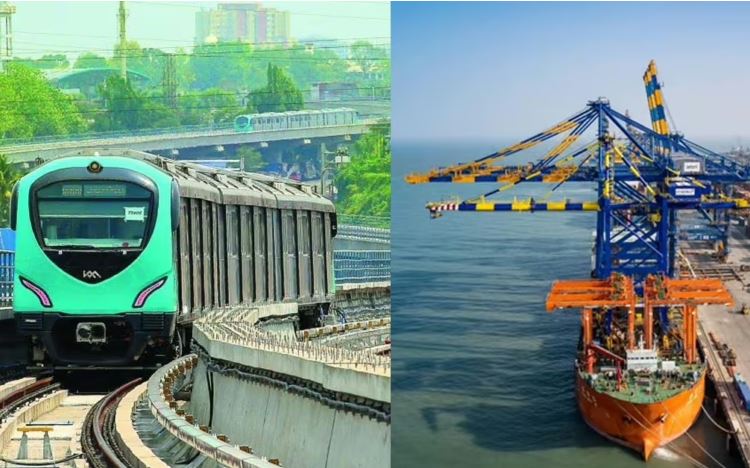 വിഴിഞ്ഞം, തുറമുഖം, കൊച്ചി മെട്രോ അടക്കമുള്ള അടിസ്ഥാന സൗകര്യ വികസനത്തിനായി കേന്ദ്രം 1059 കോടി രൂപ അനുവദിച്ചു