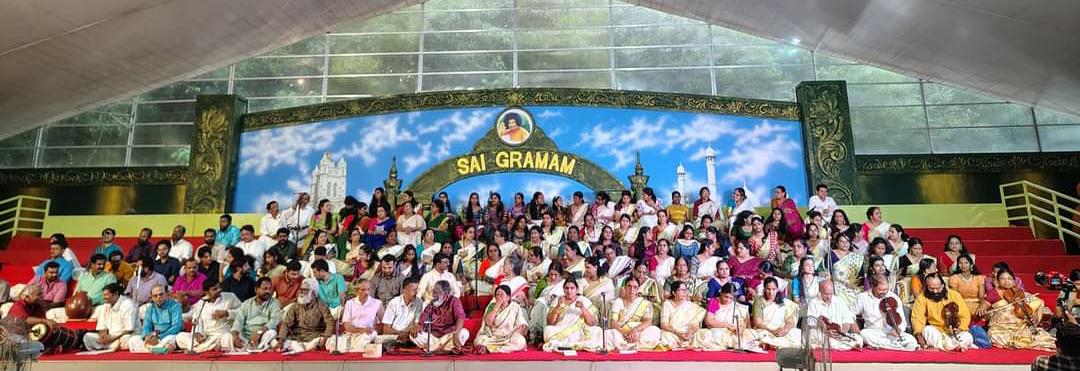 ശ്രീ സത്യസായി ബാബയുടെ ജൻമദിനാഘോഷത്തിന്റെ ഭാഗമായി സായി ഗ്രാമത്തിൽ സംഗീത പരിപാടിക്ക് തുടക്കമായി