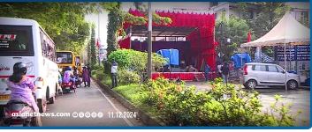 സിപിഎം ഏരിയ സമ്മേളന പൊതുയോഗത്തിന് റോഡ് തടഞ്ഞ് പന്തൽ കെട്ടിയ സംഭവത്തിൽ പൊലീസ് കേസെടുത്തു