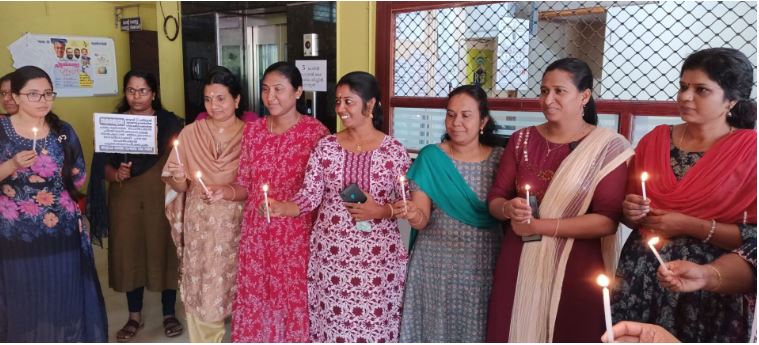 വനിതാ കൂട്ടായ്മ ആറ്റിങ്ങലിൽ സമരജ്വാല സദസ്സ് സംഘടിപ്പിച്ചു