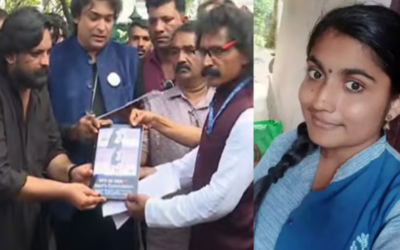 ഗ്രീഷ്മയ്ക്ക് വധശിക്ഷ വിധിച്ച ജഡ്ജിക്ക് പാലഭിഷേകം; തടഞ്ഞ് പൊലീസ്