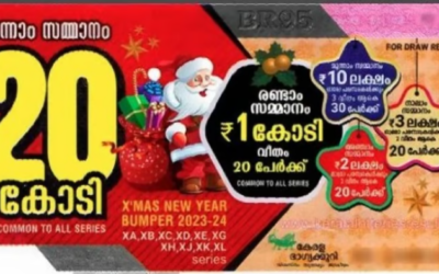 ഒന്നാം സമ്മാനം 20 കോടി; ക്രിസ്മസ്- നവവത്സര ബമ്പര് ടിക്കറ്റ് വില്പ്പന പൊടിപൊടിക്കുന്നു