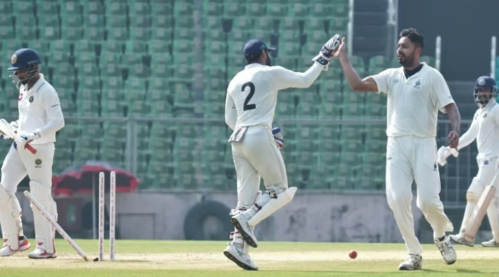 രഞ്ജി ട്രോഫിയില്‍ കേരളം- മധ്യപ്രദേശ് മത്സരം സമനിലയില്‍