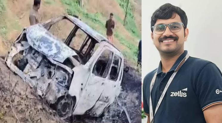 കൊല്ലത്ത് കത്തിക്കരിഞ്ഞ കാറിലെ മൃതദേഹം ഐടി കമ്പനി ഉദ്യോഗസ്ഥന്റേത്