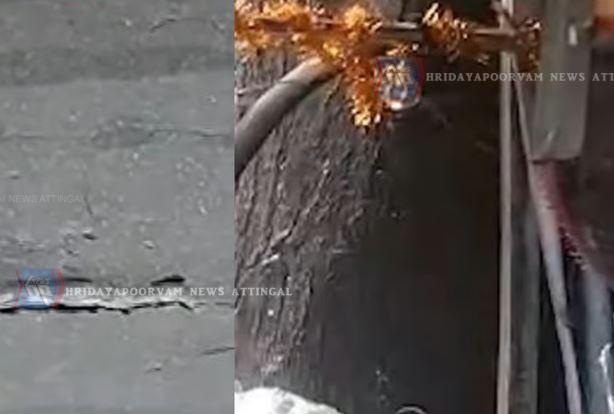 നിയന്ത്രണം വിട്ട് സ്വകാര്യബസ് മരത്തിലിടിച്ചു, 30 പേര്‍ക്ക് പരിക്ക്