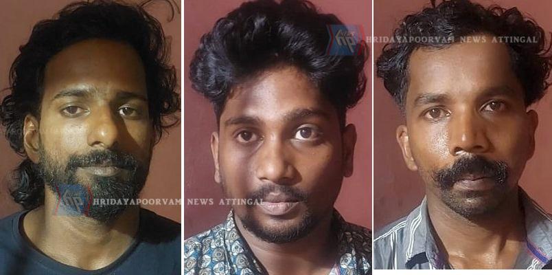 മേലാറ്റിങ്ങലിൽ വീട്ടിൽ സ്ഫോടക വസ്തു എറിഞ്ഞ് ബസ് അടിച്ച് തകർത്ത കേസിലെ പ്രതികൾ അറസ്റ്റിൽ