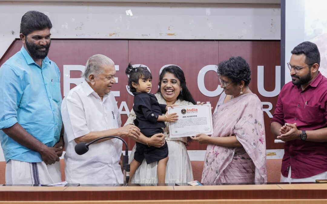 അത്ഭുതപ്പെടുത്തുന്ന ഓർമ്മശക്തിയും ബുദ്ധിയും കൊണ്ട് ഇന്ത്യ ബുക്ക് ഒഫ് റെക്കാഡ്സിൽ ഇടം പിടിച്ച ആരാധ്യ