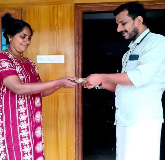 തൊഴിലുറപ്പ് അംഗം മാതൃകയാകുന്നു