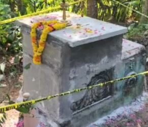 ഗോപൻ സാമിയുടെ ആത്മാവ് ശരീരത്തിൽ കയറിയെന്ന് അവകാശവാദം; പരാക്രമം കാണിച്ച് യുവാവ്