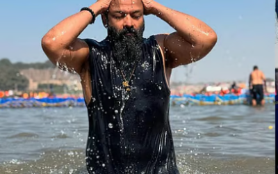 ത്രിവേണി സം​ഗമത്തിൽ പുണ്യ സ്നാനം ചെയ്ത് ജയസൂര്യ; ചിത്രങ്ങളുമായി നടൻ