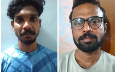 വർക്കലയിൽ എം ഡി എം എ വിൽപ്പന നടത്താൻ ശ്രമിക്കുന്നതിനിടയിൽ രണ്ടു യുവാക്കൾ വർക്കല പോലീസിൻ്റെ പിടിയിൽ