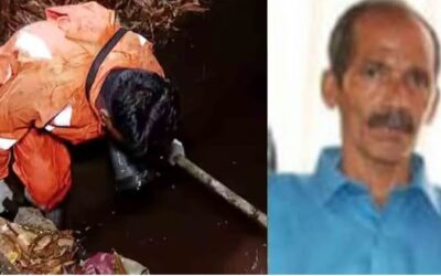 പത്ത് മണിക്കൂര്‍ നീണ്ട തിരച്ചില്‍; അഴുക്കുചാലില്‍ വീണ മധ്യവയസ്‌കന്റെ മൃതദേഹം കണ്ടെത്തി