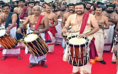 ആസ്വാദക ഹൃദയം കീഴടക്കി ആറ്റുകാൽ നടയിൽ ജയറാം കൊട്ടിക്കയറി