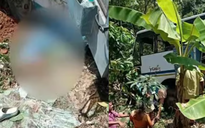 നേര്യമംഗലത്ത് കെഎസ്ആര്‍ടിസി ബസ് താഴ്ചയിലേക്ക് മറിഞ്ഞു; നിരവധി പേര്‍ കുടുങ്ങി