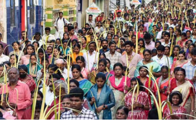 ഇന്ന് ഓശാന ഞായര്‍, ദേവാലയങ്ങളില്‍ ഭക്തിനിര്‍ഭരമായ ചടങ്ങുകള്‍