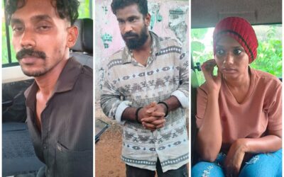 ആറ്റിങ്ങലിൽ കെ എസ് ആർ ടി സി ബസ്സിൽ കടത്താൻ ശ്രമിച്ച എംഡി എം എയുമായി മൂന്നുപേർ പിടിയിൽ