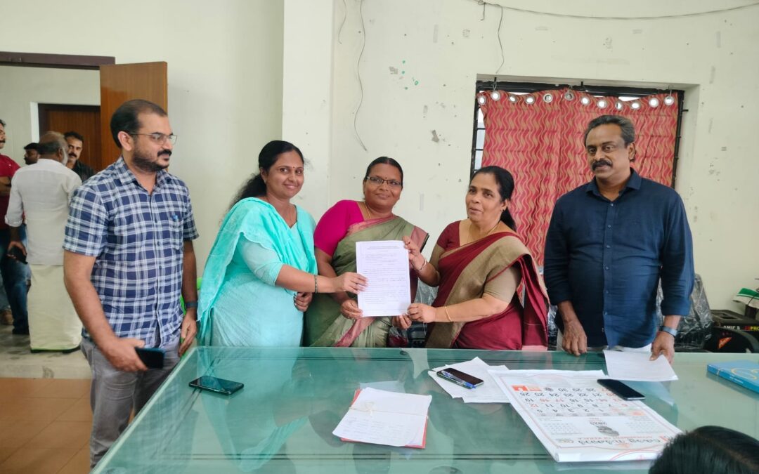 കുടുംബശ്രീ സി ഡി എസുകൾക്ക് കേരള സംസ്ഥാന പിന്നാക്ക വിഭാഗ വികസന കോർപ്പറേഷൻ അനുവദിച്ച തുക വിതരണം ചെയ്തു