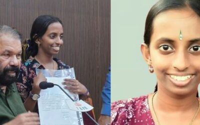 ‘മഴമേഘങ്ങള്‍ പന്തലൊരുക്കിയ’ പ്രവേശനോത്സവ ഗാനം; പത്താം ക്ലാസുകാരിക്കിത് അഭിമാന നേട്ടം