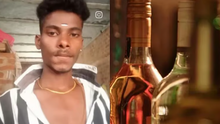ഡ്രൈ ആയി ‘5 ഫുള്‍’ അടിച്ചാല്‍ പതിനായിരം രൂപ; ബെറ്റില്‍ 21കാരന് ദാരുണാന്ത്യം