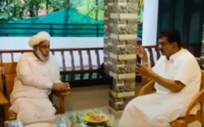 കരുത്ത് കാട്ടാന്‍ അന്‍വര്‍; സമസ്ത അധ്യക്ഷനുമായി കൂടിക്കാഴ്ച