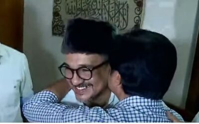 പാണക്കാടെത്തി അനുഗ്രഹം തേടി ഷൗക്കത്ത്; ഭയപ്പാടിനെതിരെയുള്ള കേരളത്തിന്റെ വികാരമാണ് നിലമ്പൂരെന്ന് തങ്ങള്‍