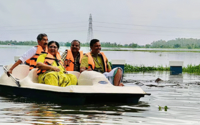 പ്രകൃതിയും ഗ്രാമഭംഗിയും ആസ്വദിക്കാം; ചേനം പാടശേഖരത്തില്‍ നെല്ലറ ഗ്രാമീണ ടൂറിസം പദ്ധതിക്ക് തുടക്കം