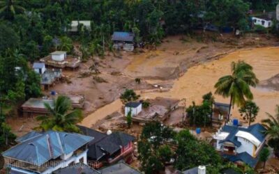 വയനാട് മുണ്ടക്കൈ മേഖലയിലും ചൂരൽമലയിലും കനത്തമഴ