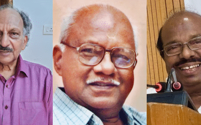 കെ ജി പരമേശ്വരന്‍ നായര്‍, ഏഴാച്ചേരി രാമചന്ദ്രന്‍, എന്‍ അശോകന്‍; സ്വദേശാഭിമാനി കേസരി പുരസ്‌കാരം പ്രഖ്യാപിച്ചു