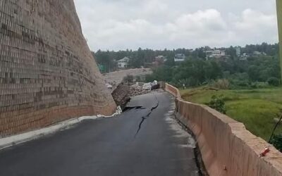 കൂരിയാട് ദേശീയ പാത തകര്‍ന്നതിന് കാരണം ചെളി നിറഞ്ഞ മണ്ണ്’; വിശദീകരണവുമായി കമ്പനി
