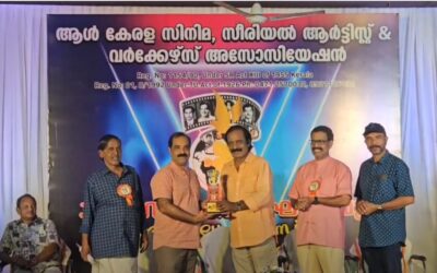 അവാർഡുകൾ വാരിക്കൂട്ടി നാവായിക്കുളം ഗവൺമെന്റ് ഹയർ സെക്കൻഡറി സ്കൂളിലെ മലയാളം അധ്യാപകൻ
