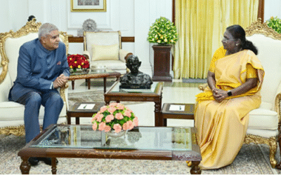 രാജിക്കു മുന്‍പ് ജഗ്ദീപ് ധന്‍കര്‍ രാഷ്ട്രപതി ഭവനിലെത്തി, അപ്രതീക്ഷിത സന്ദര്‍ശനത്തിന്‍റെ വിവരങ്ങള്‍ പുറത്ത്