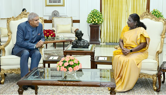 രാജിക്കു മുന്‍പ് ജഗ്ദീപ് ധന്‍കര്‍ രാഷ്ട്രപതി ഭവനിലെത്തി, അപ്രതീക്ഷിത സന്ദര്‍ശനത്തിന്‍റെ വിവരങ്ങള്‍ പുറത്ത്