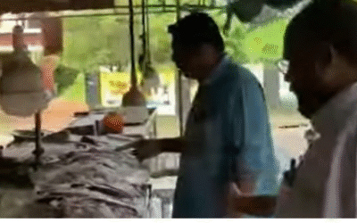 ‘സാധനം എടുത്തുവച്ചോ, ഇപ്പോ മീനില്‍ മണ്ണെണ്ണ ഒഴിക്കും’; ഭീഷണിയുമായി സിപിഎം നേതാവ്