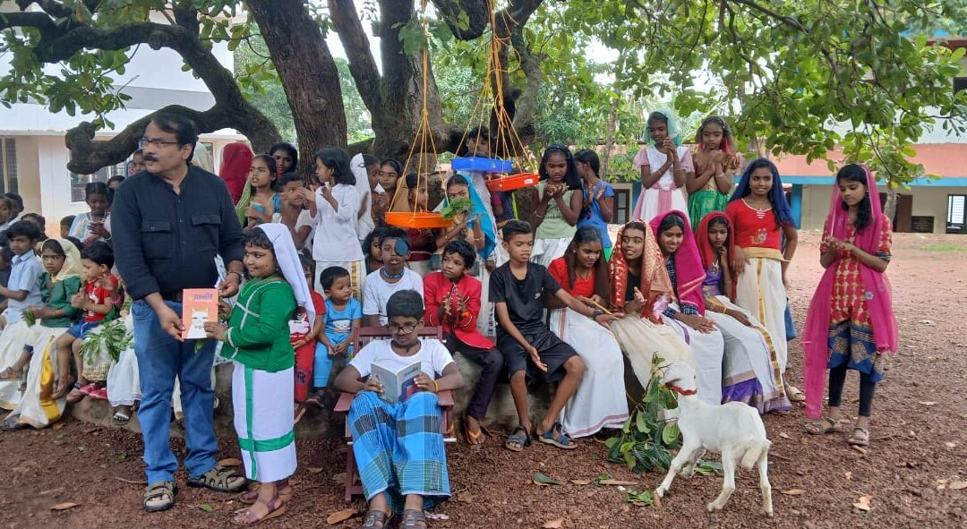 ബഷീർ ദിനത്തിൽ പുസ്തകത്തൊട്ടിലൊരുക്കി കുടവൂർക്കോണം ഗവണ്മെന്റ് ഹൈസ്കൂൾ