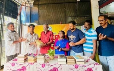മാമം, തക്ഷശില ലൈബറിക്ക് പുസ്തകശേഖരം കൈമാറി