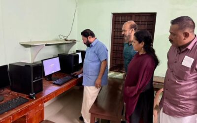 വെട്ടൂർ ഗവ: എച്ച്എസ്എസിന് കമ്പ്യൂട്ടറുകൾ നൽകി