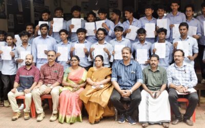 ആറ്റിങ്ങൽ ഗവ. ഐ.ടി.ഐ.ൽ പഠിക്കുന്ന 75 കുട്ടികൾക്ക് ക്യാമ്പസ് സെലക്ഷൻ ലഭിച്ചു