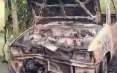 കാറിന് തീപിടിച്ച് അമ്മയ്ക്കും 2 കുട്ടികൾക്കും പൊള്ളലേറ്റു