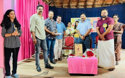 തക്ഷശില ലൈബ്രറി പ്രതിഭസംഗമം  ലിപിൻരാജ് ഐ.എ.എസ് നിർവ്വഹിച്ചു