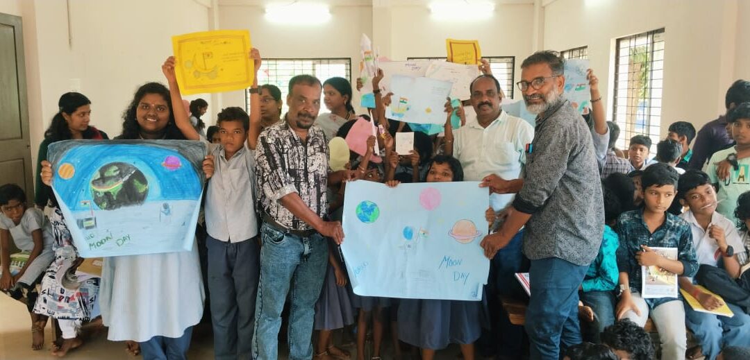കുടവൂർക്കോണം ഗവണ്മെന്റ് ഹൈസ്കൂളിൽ ചാന്ദ്രദിനാഘോഷം